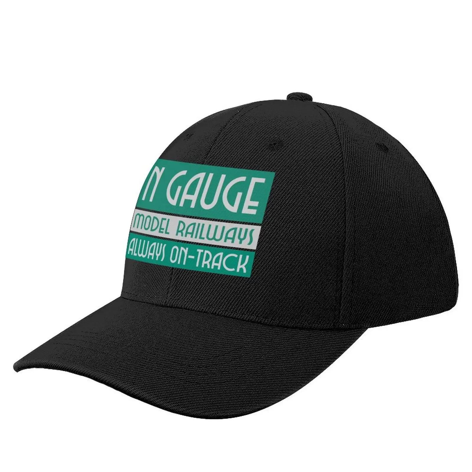 Specially Made for N Gauge Model Railway Enthusiasts. Model Railways and Model Trains, Always on Track. Great Gift fBaseball Cap