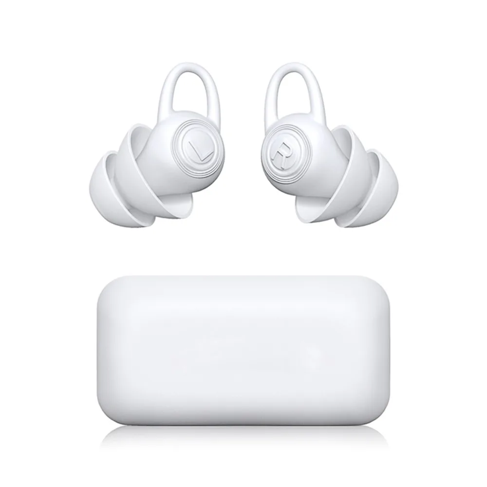 A Pair -40dB Noise Reduction For Bluedio NE Silicone Earplugs Reusable Waterproof Sound Insulation Earplugs