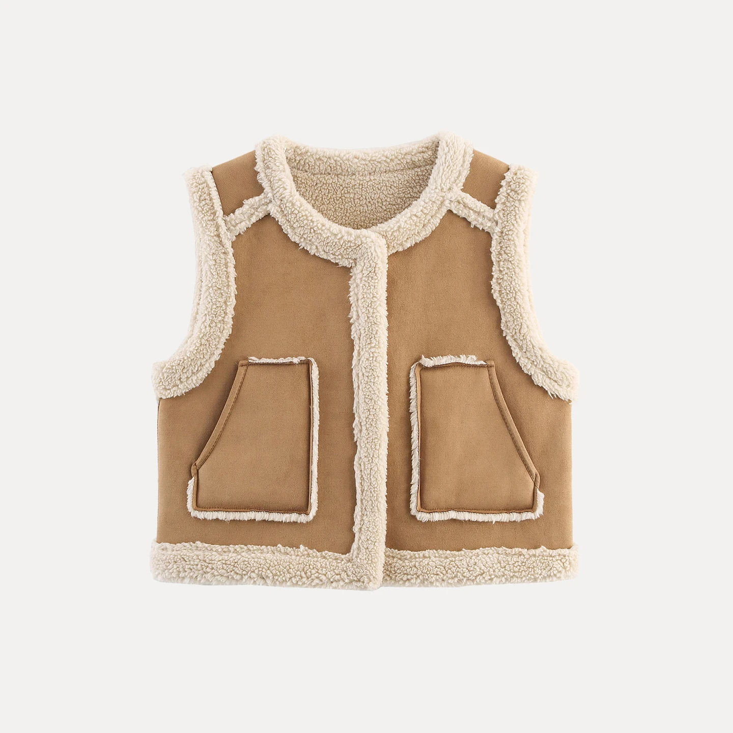 سترة نسائية مخملية من Faionable لخريف 2025 لون جديد Sle Blo round Ne Svel Jaet Commute Sle لون نقي #5