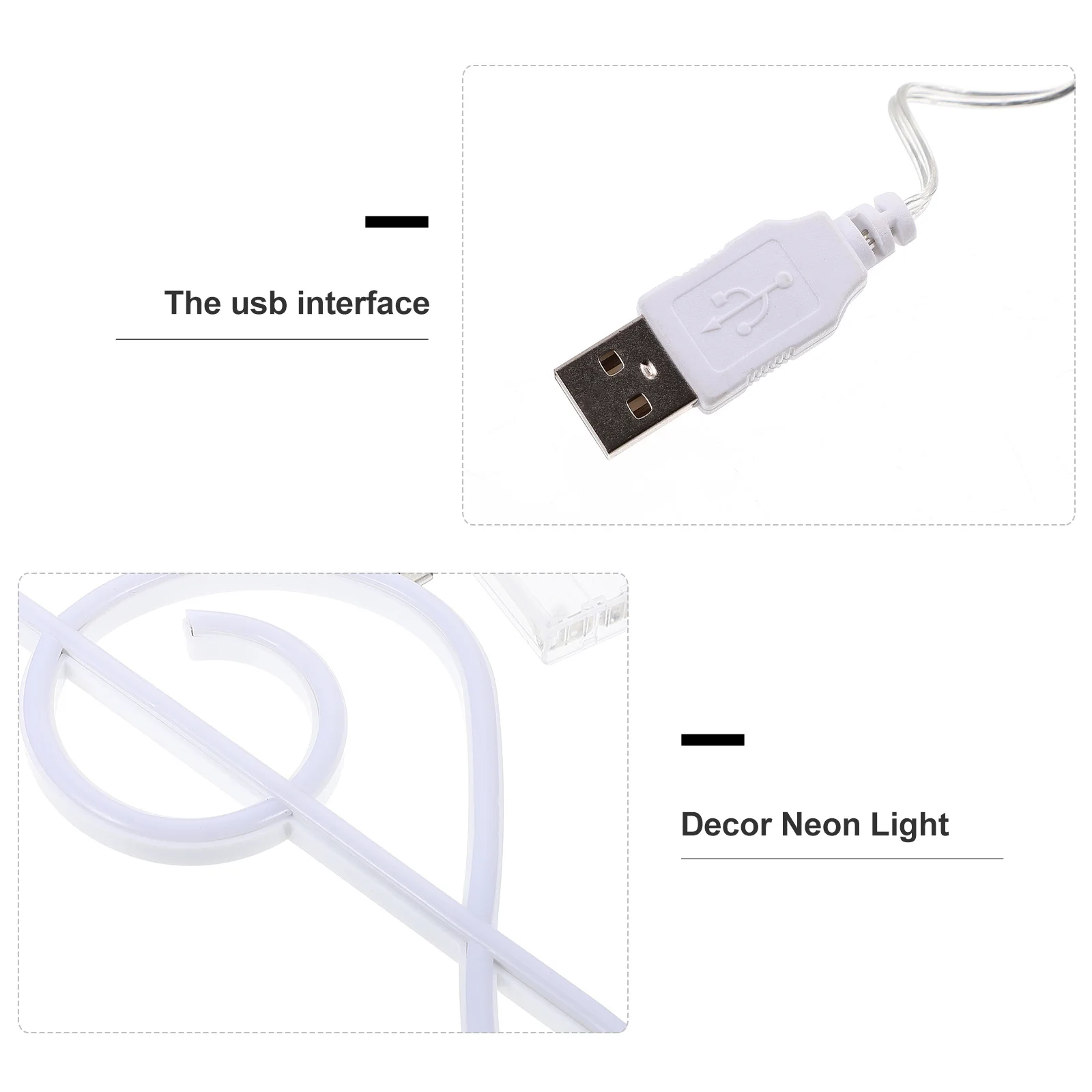 

Creative Music Note Shape Led Neon Decorative Night Light For Home Bar Decor Shop Lighting Unique Design Mild Warm Light