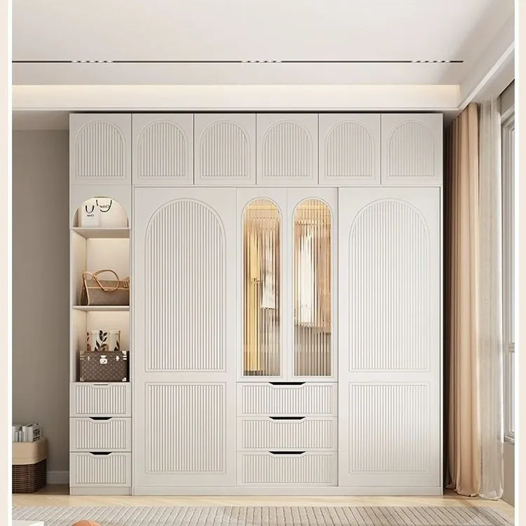 

Wardrobe sliding door closet household bedroom small apartment