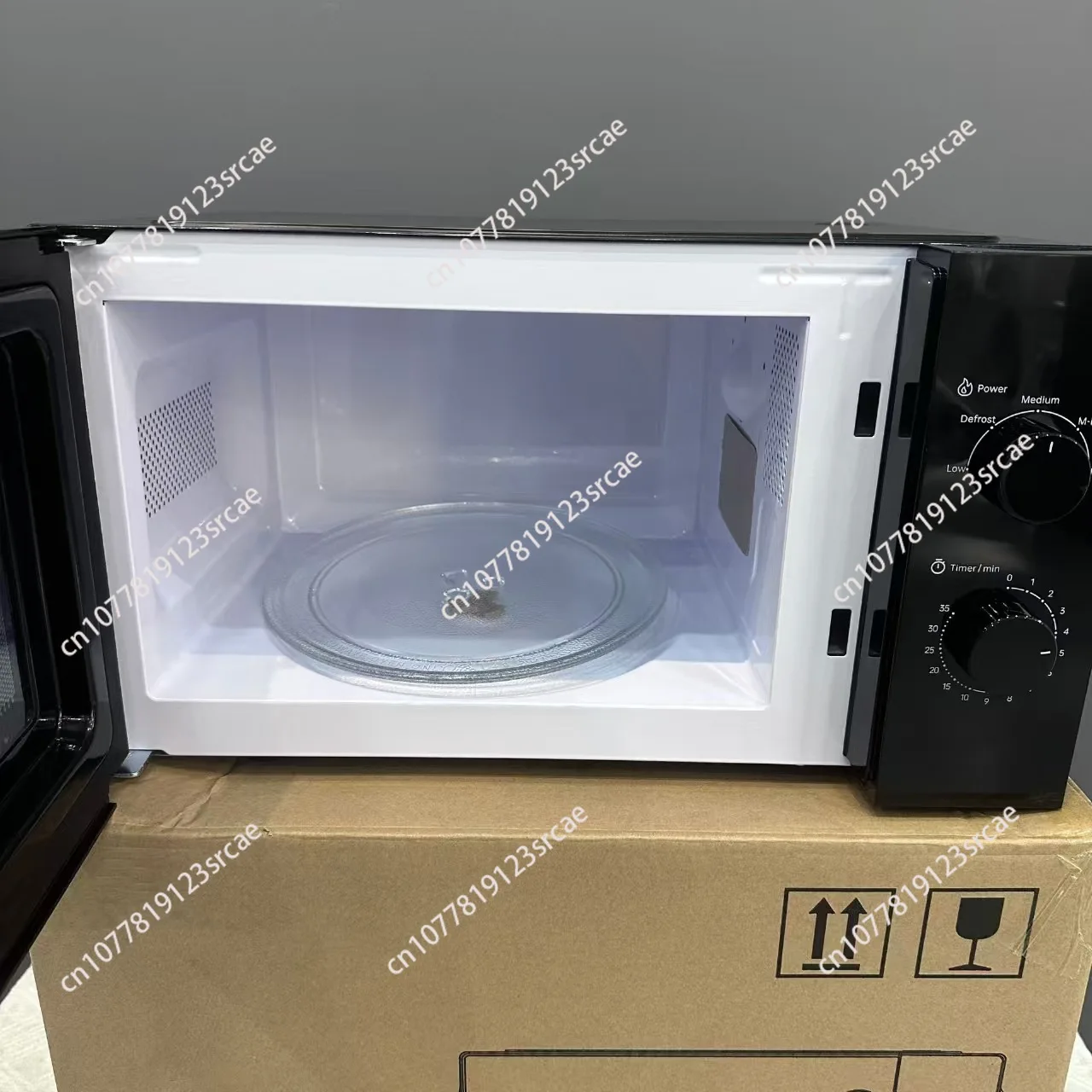 Microwave Oven Household 25L Microwave Oven Turntable Heating Scheduled Microwave Oven