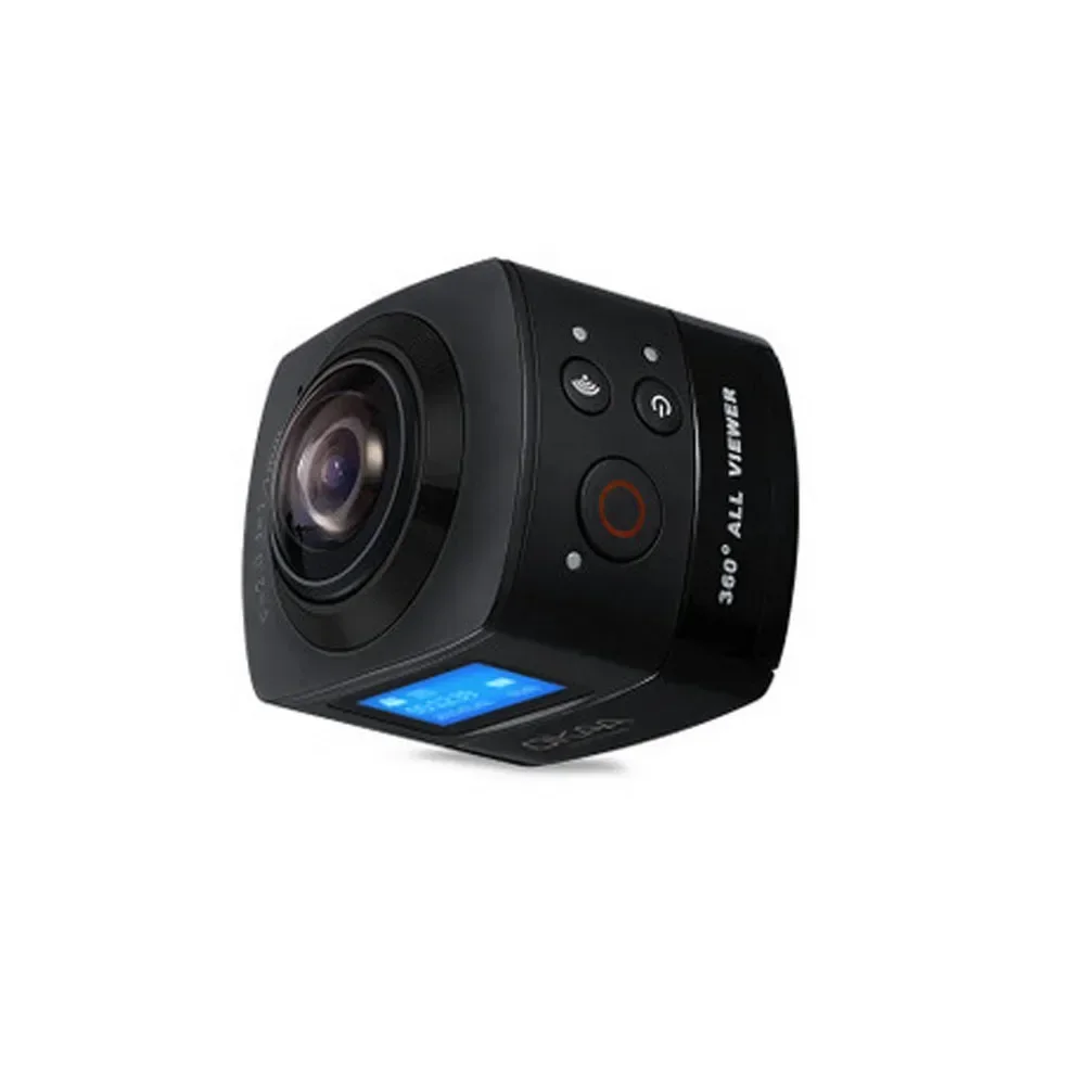 Best 360 Degree Full Dimension WIFI Action Sports Camera Panoramic Video & Waterproof For Diving Climbing VR Compatible Portable