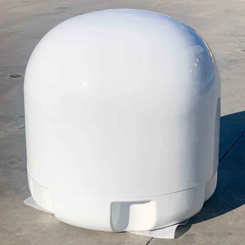 

new design custom yachts fiber glass radar systems satellite antenna radome satcom asa frp radome cover shell