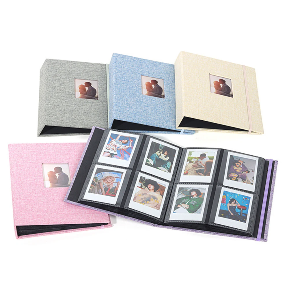 3 Inch 208 Pockets For Stamp Photo Album Instant Picture Case Storage For Fujifilm Instax Mini Film 12 11 9 Camera Instax Album