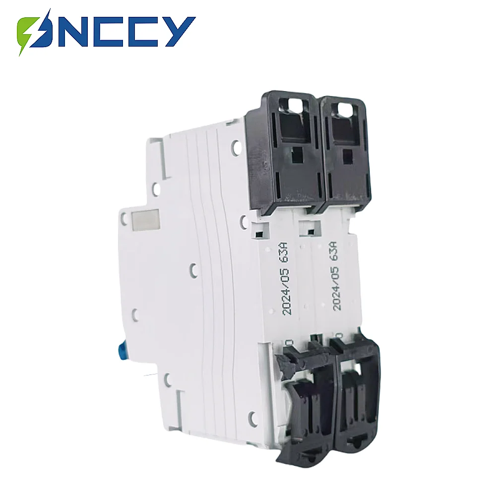 ONCCY 2Pole 500V DC Isolator Switch 63A Din Rail，DC Solar Isolator Switch，Disconnector For Solar