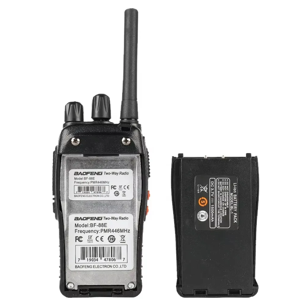 Manufactor 2/4/6/10 pcs BF 88E original Baofeng 5W  Walkie-Talkie  long-distance communication ultra-long standby road trip