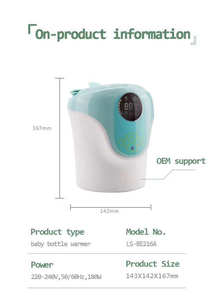 Digital Baby Feeding Bottle Sterilizer Machine Babi Steril Milk Bottle Warmer Baby Bottle Sterilizers