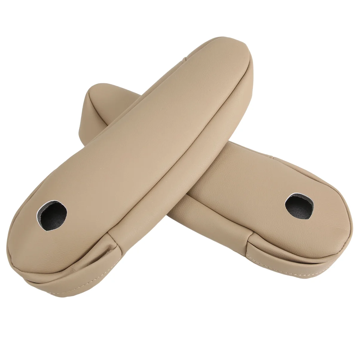 Linha bege luvas de apoio de braço lateral do assento crv protetor de apoio de braço guarnição interior do carro para honda crv