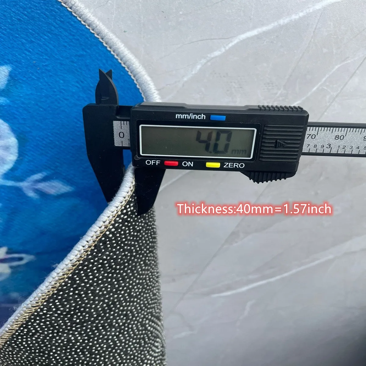 VIKAMA عيد الميلاد الزنجبيل رجل مطبوعة البساط ندفة الثلج القلب منقوشة مدخل غرفة المعيشة البساط عطلة ديكور المنزل #5