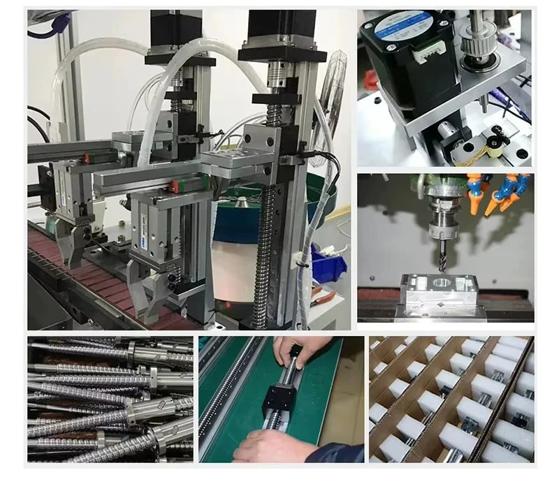 Open Screw Linear Actuator Multi Axis  Ball Screw Linear Guide Rails Module Actuator Gantry Linear Motion