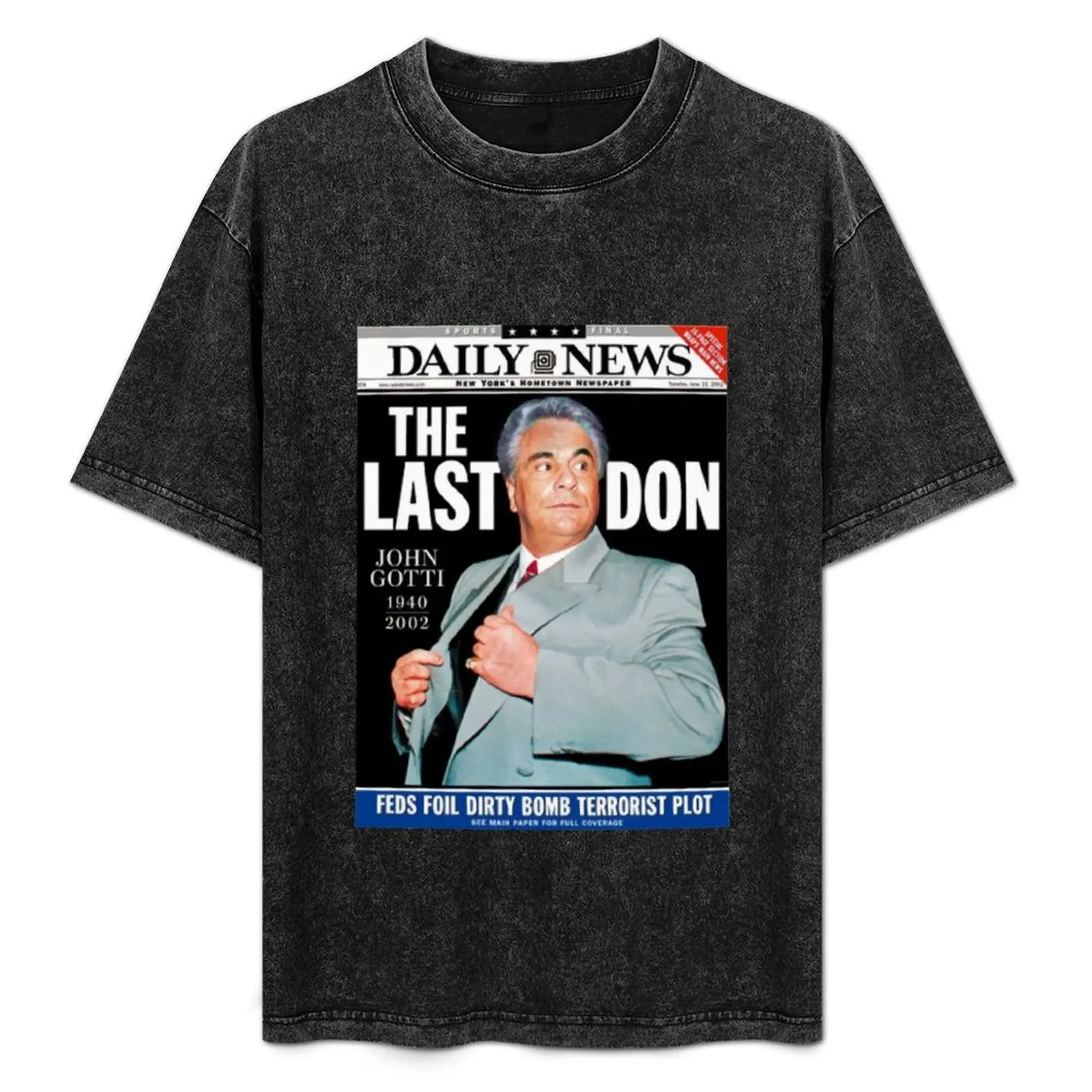 

Футболка John Gotti The Last Don, универсальная праздничная футболка