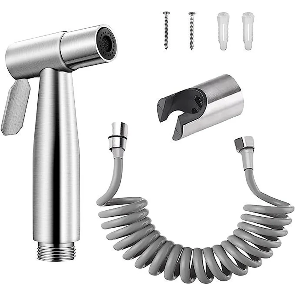 Pistola a spruzzo per Bidet per wc Protable a mano 1.5M/2M tubo estensibile SUS304 Set di spruzzatori in acciaio inossidabile accessori per il bagno