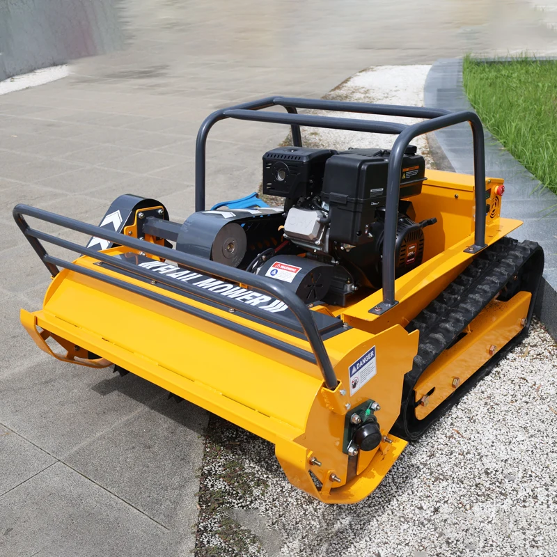 Customized High Quality Grass Cutting Machine CE Approve Four-Stroke Robot Flail Mower With Customizable Colors and Logos