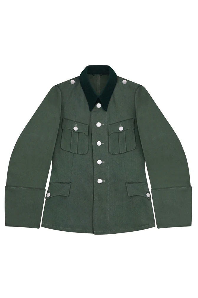 GUHM-026 Chaqueta tipo túnica de servicio HBT de verano para oficial Geman Elite M35 de la Segunda Guerra Mundial