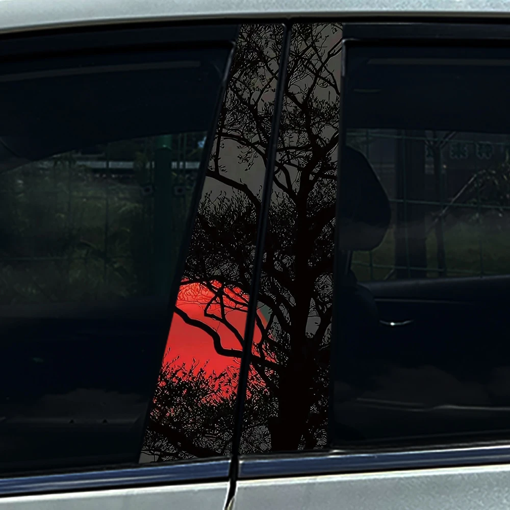 Dice Poker Mice Rat Balloon Car B-pillar Stickers Auto Center Column Decoration Cover Scratches Waterproof Decal Car Accessories