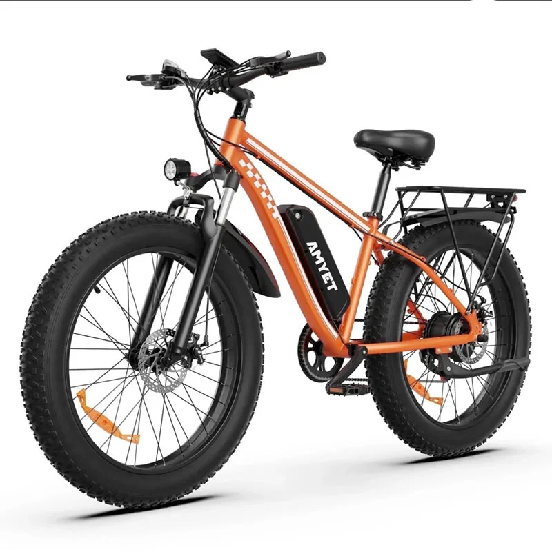 Unisex Electric Bike EB26 1000W Motor 48V15AH Battery 26 Inch Fat Tire Mountain Electric Bicycle All Terrain Off-Road E-Bike image 6