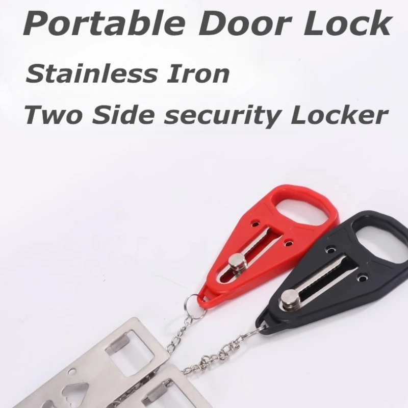 Portable Hotel Door Lock Locks Self-Defense Door Stop Travel Travel Accommodation Door Stopper Door Lock security door