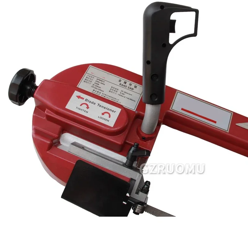 GFW4013 Portable Handheld Desktop Band Saw Steel Band Sawing Machine for Metal And Woodworking Portable Band Sawing Machine with