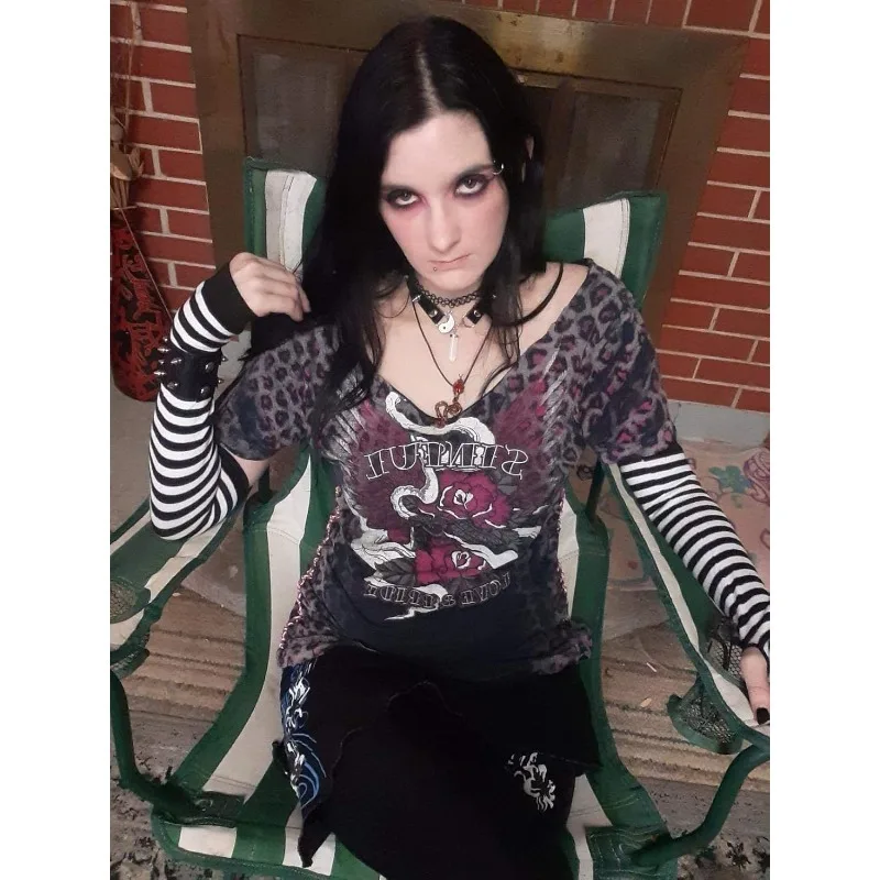 للنساء الإناث تمتد الشتاء الذراع دفئا قفازات الموضة الكلاسيكية القوطية مخطط محبوك قفازات طويلة أصابع الأكمام الطويلة