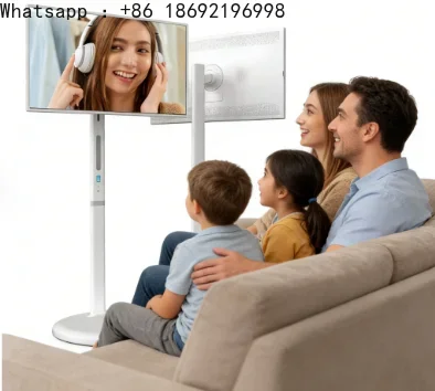 Hot Product: 32 Inch HD Touch LCD Smart Interactive Screen | 8+128G Android 12, Built-in Battery, WiFi/USB/HDMI, Movable Stand