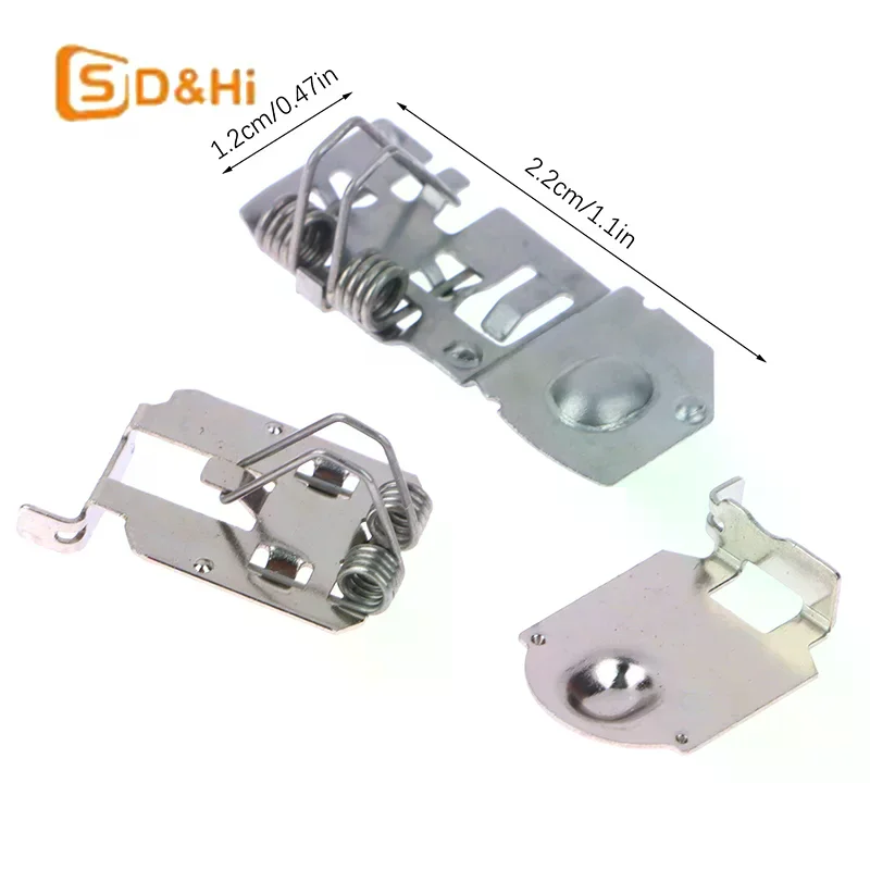 1Set Battery Holder for WII Game Remote Controller Joystick Joypad Nunchuck Hand Curved Game Handle Accessories
