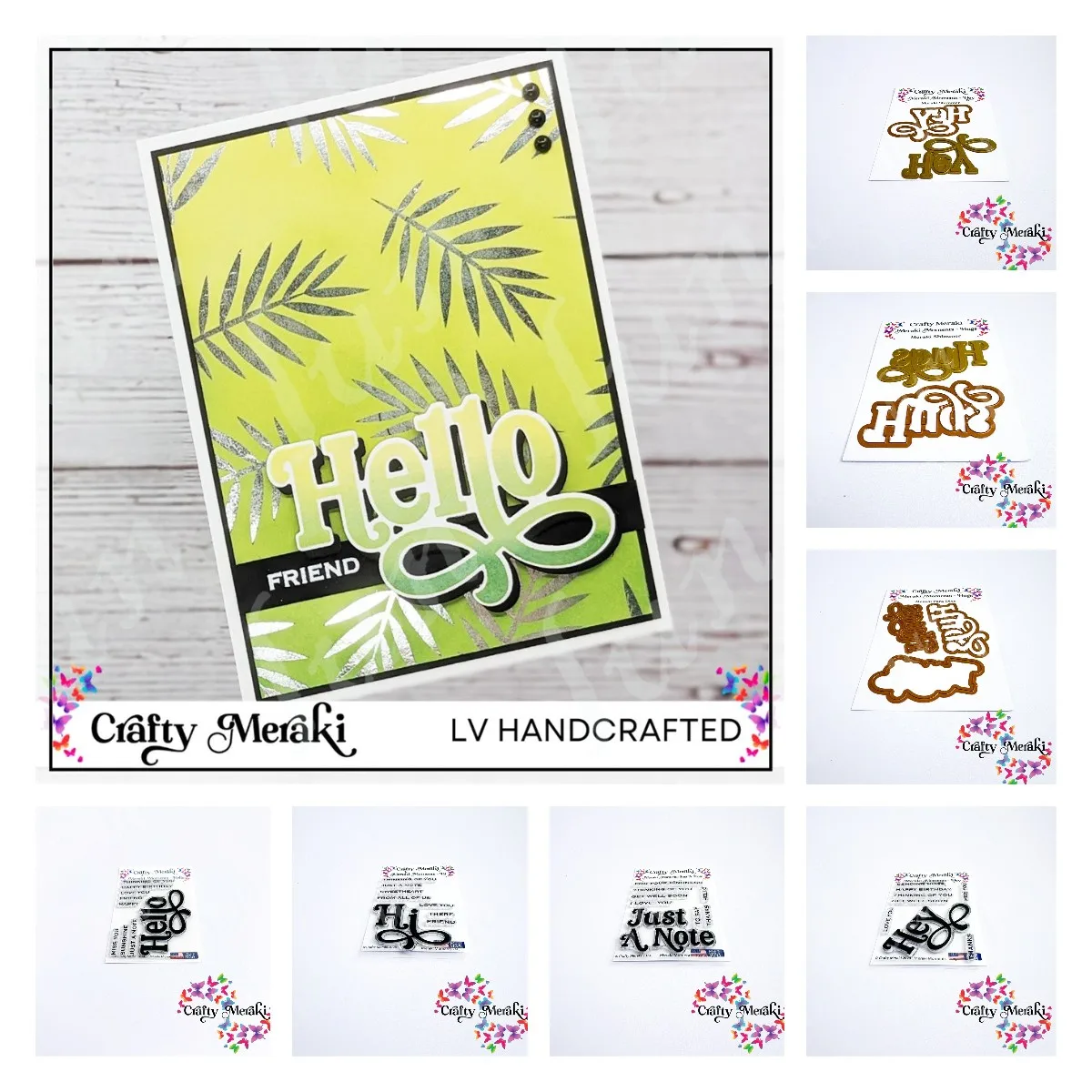 

Hugs Hello Word Frames Hot Foil Plates and Dies Sentiment Stamps DIY Scrapbooking Crafts Die Cuts Stencils Photo Album Template