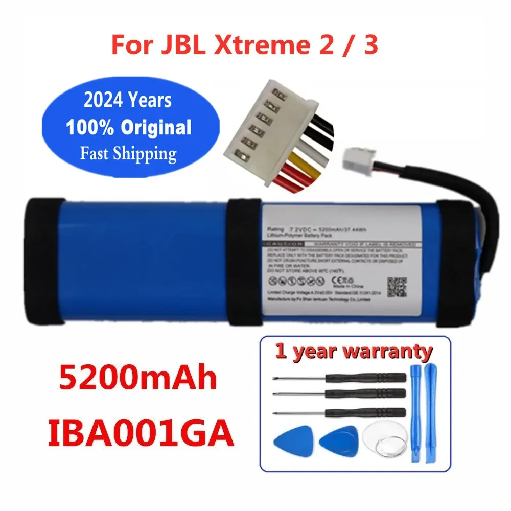 2024 Years Original Player Speaker Battery For JBL Xtreme 2 Xtreme2 / Xtreme 3 Xtreme3 IBA001GA Loudspeaker Bateria Batteries