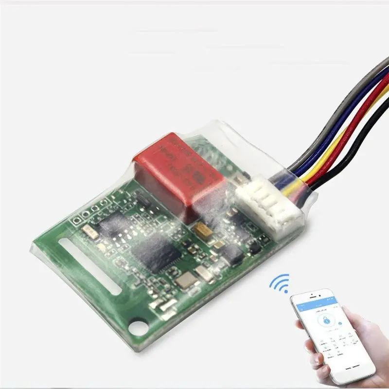 Smart Portable Bluetooth Enabled DC TTLOCK Relay Module Output(NO/NC/COM) For DIY Automation Projects Access Control Systems