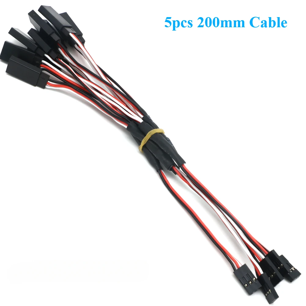 5PCS 100/150/200/300/500mm RC Servo Y Verlängerung Kabel Kabel Blei draht Für RC Servo JR Futaba RC Flugzeug Hubschrauber Auto DIY