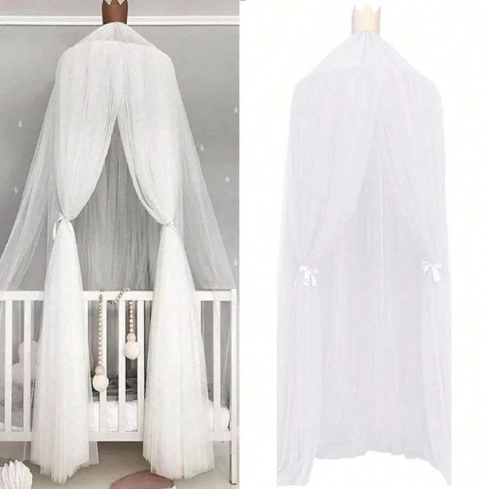 Baby Crib Protectors Hanging Mosquito Net Tent Kids Baby Bedding Dome Canopy Princess Bed Girl Room Decoration Bed Valentine