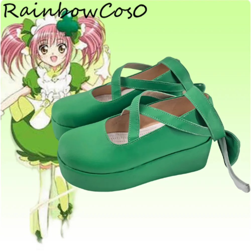 suu Shugo Chara Cosplay zapatos botas juego Anime fiesta Halloween RainbowCos0 W5485