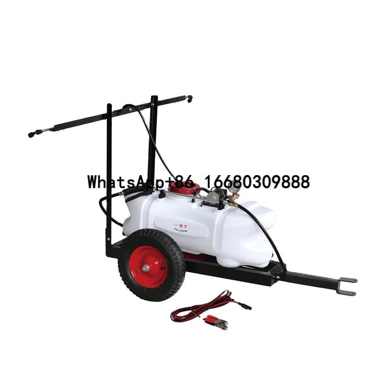 Seesa 60L/100L agriculture orchard fruit garden high efficient trailer boom tank air blast ATV sprayer