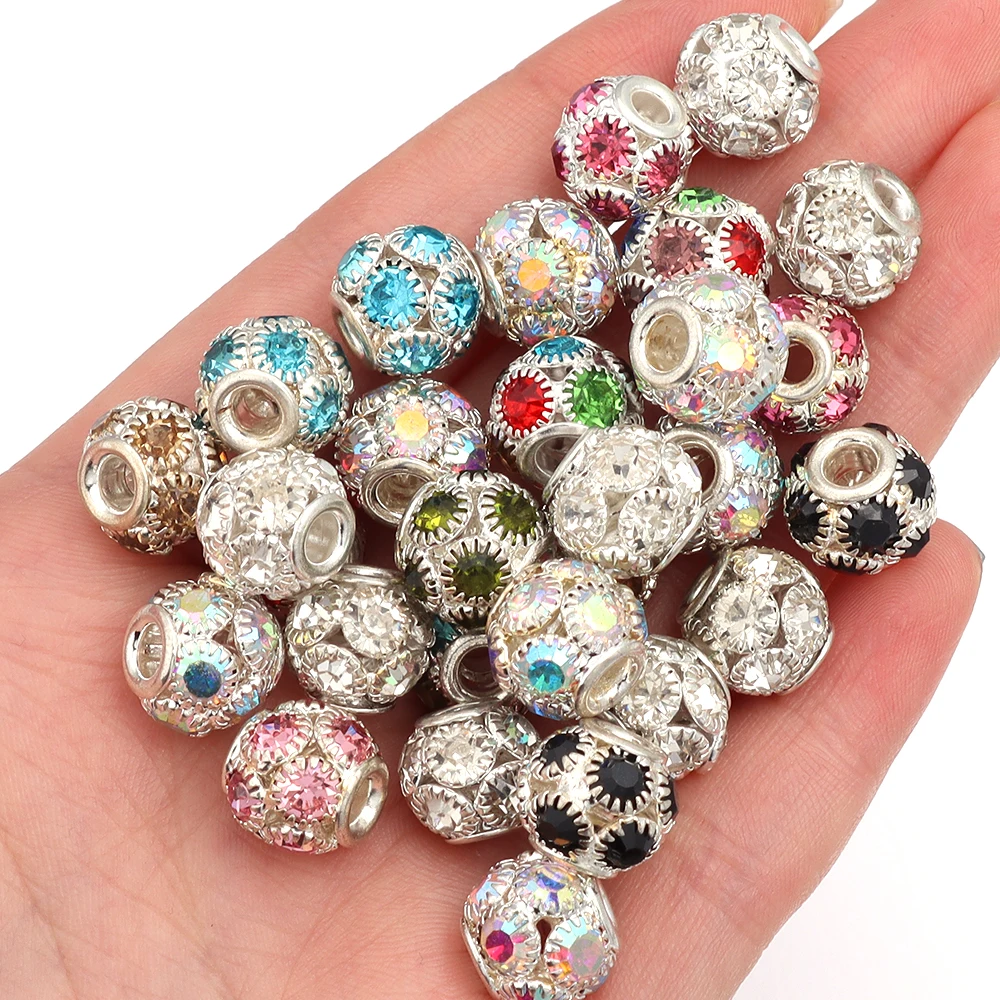 5 قطع خرز كريستال راينستون 12  - مراجعة Jewelry Making Beginners وسعره