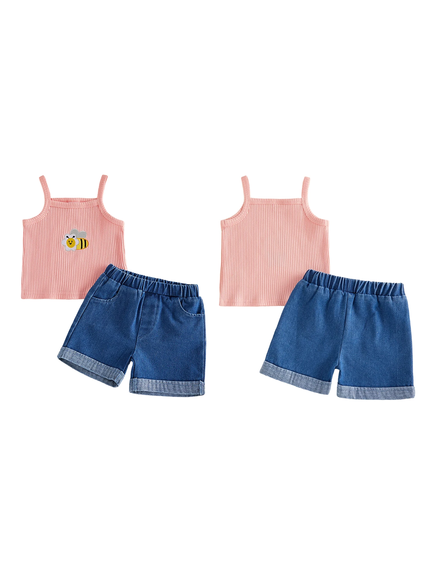 

Очаровательный стильный топ без рукавов с принтом подсолнухов и шортами с рюшами для маленьких девочек, комплект из 2 предметов для летних развлечений