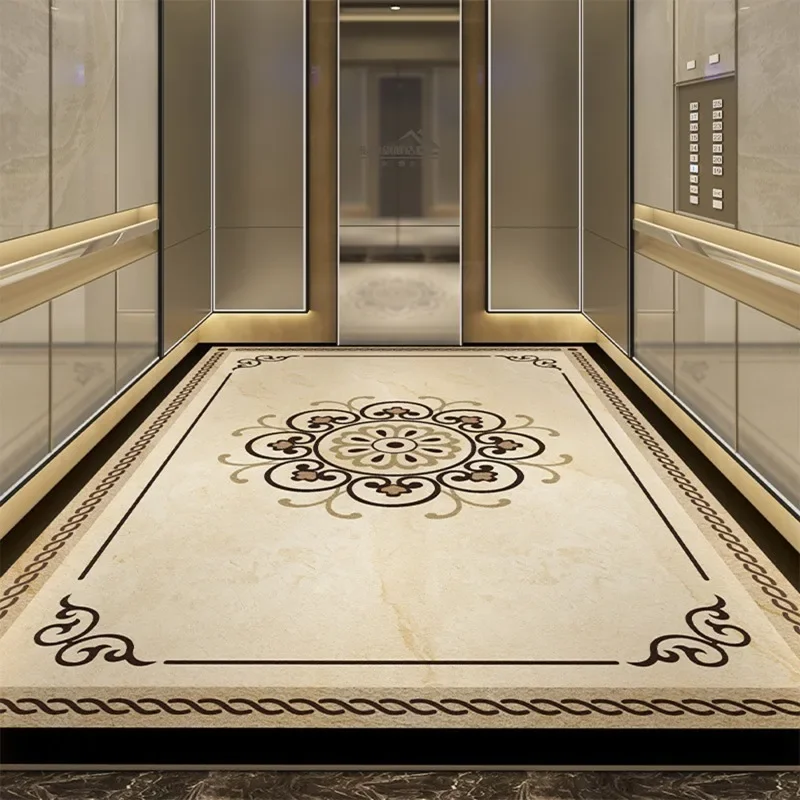 

Special PVC carpet in elevator shopping mall hotel customized floor protection mat waterproof non-slip soft comfortable rugs