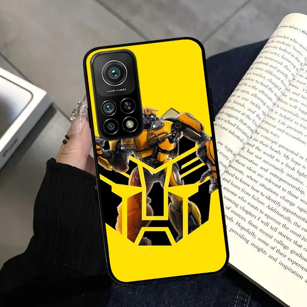 Cool T-Transformers Autobot  Phone Case  For Samsungs S24 23 22 21 Note 20 10 9 8 Ultra Plus FE Lite Black Silicone Soft Case