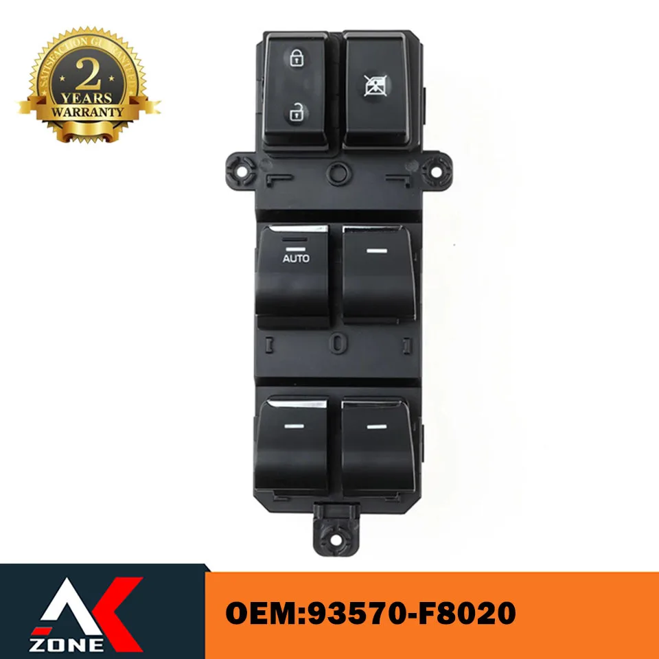 Car Auto Parts For Hyundai Tucson 15-19 Left Driver Side New Electric Auto Power Window Switch 93570-F8020