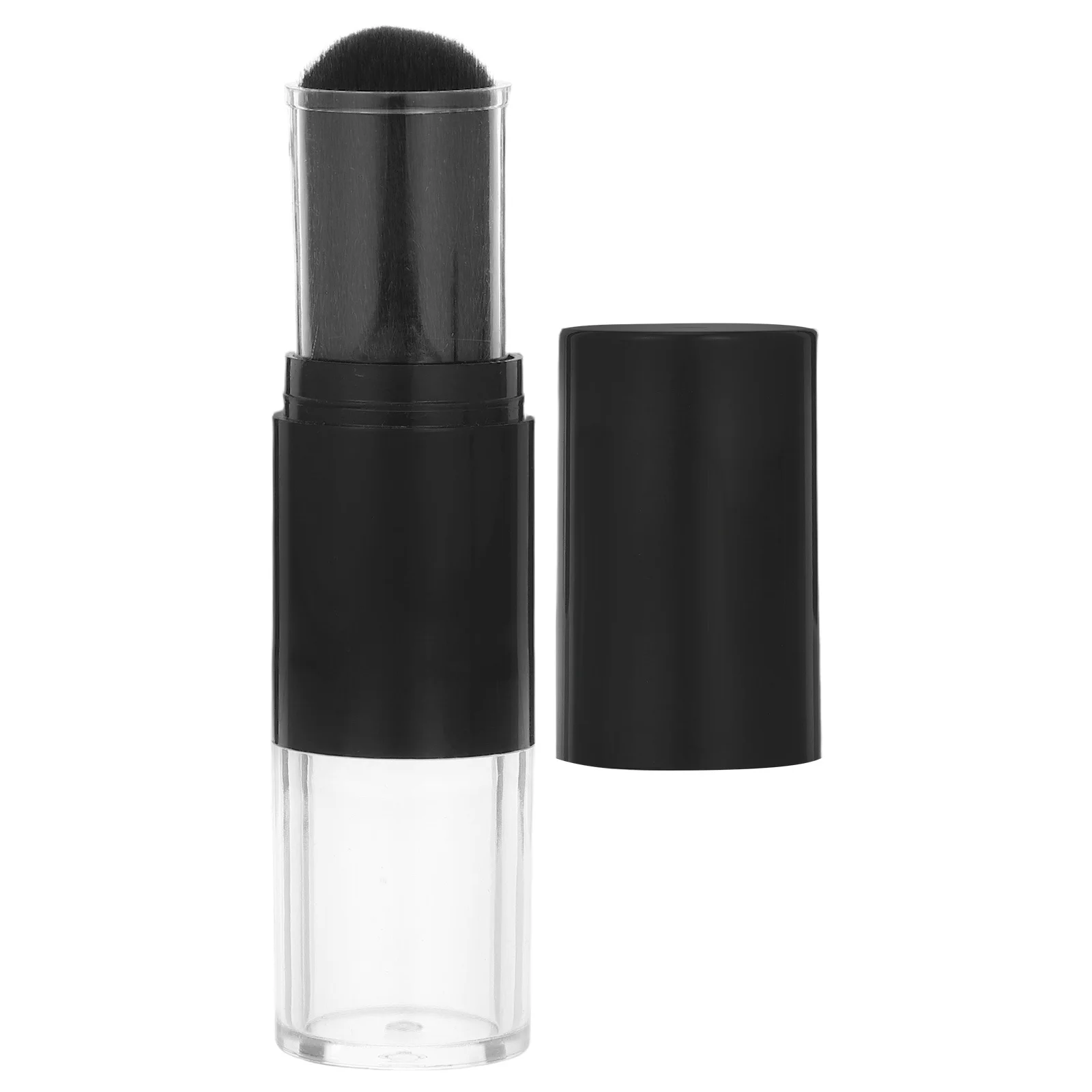 فرشاة وجه متعددة الوظائف من الألياف الناعمة لبودرة أحمر الخدود من أجل تشطيب كونتور، أداة سفر محمولة، كريم أساس صغير وكثيف