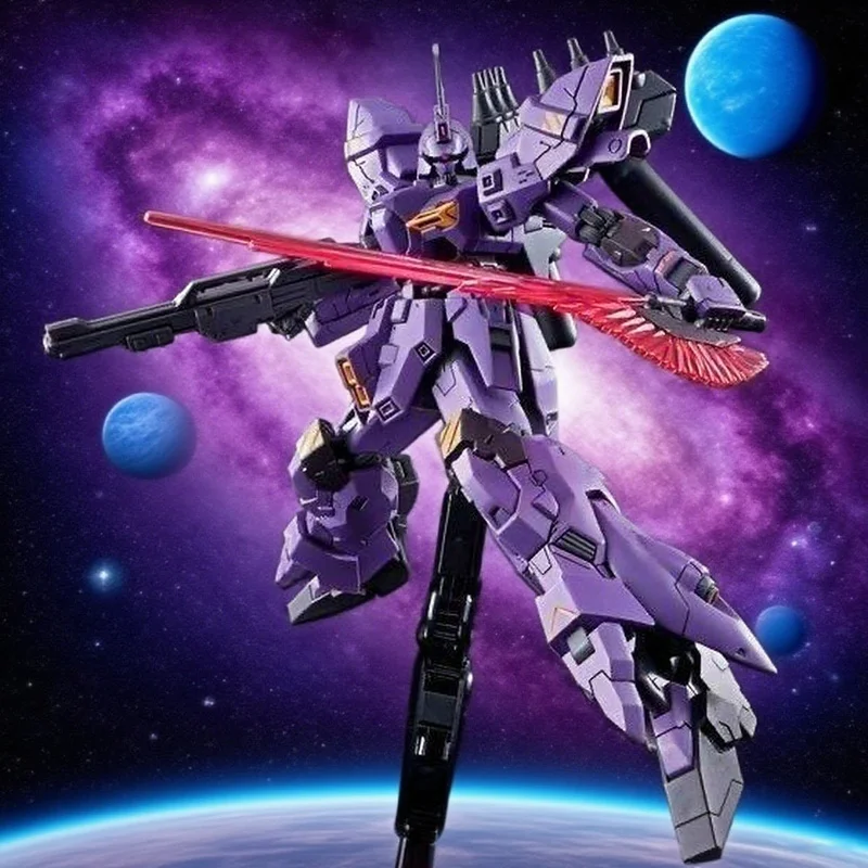 Em estoque hg 1/144 estrela varguil Ams-123x kit de modelo de montagem figura de ação modelo de plástico crianças brinquedos educativos meninos coletar presentes