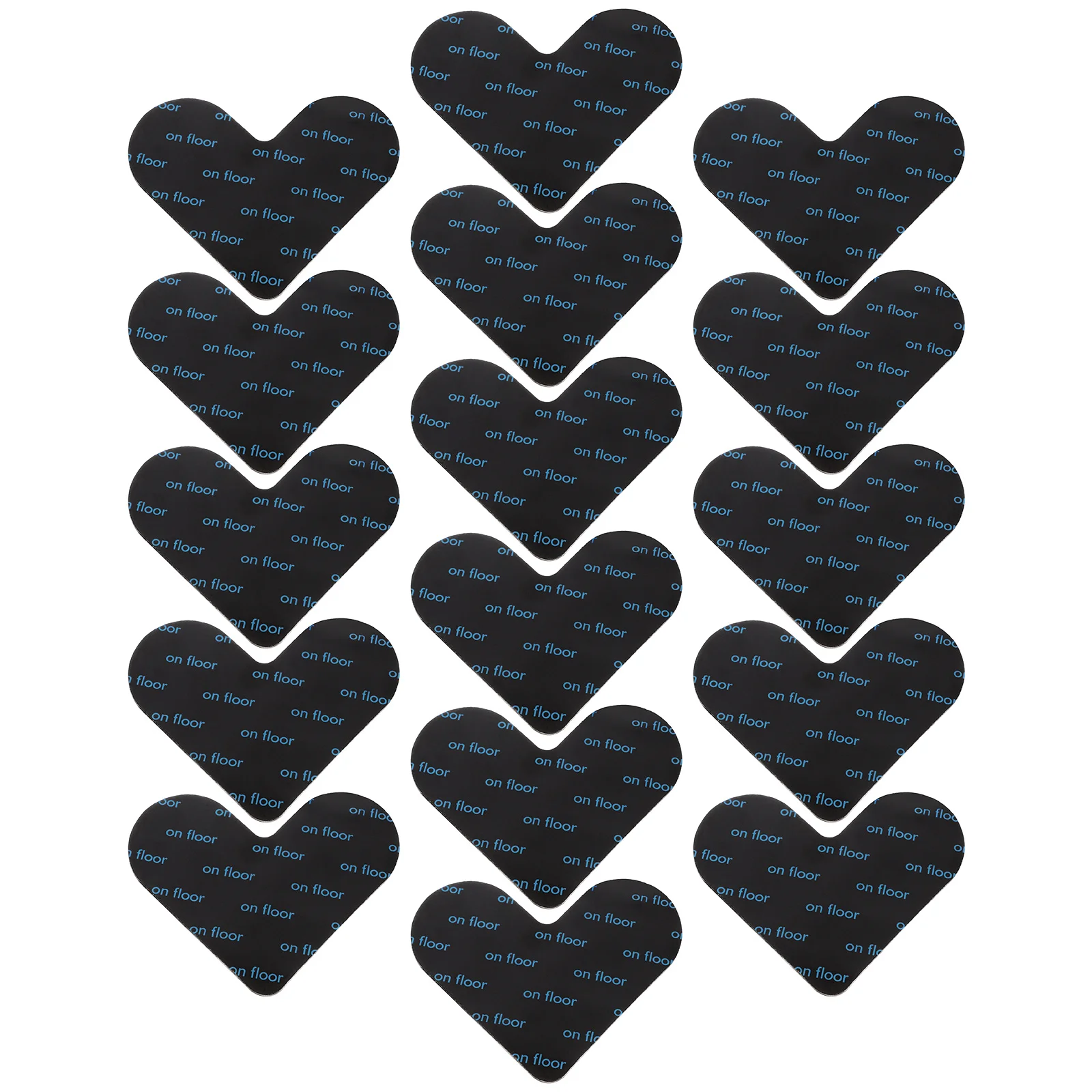 Cinta de alfombra de doble cara para alfombras, pegatinas antideslizantes, herramienta de fijación de agarre para uso en interiores y exteriores, mantiene las alfombras se colocar, 16 Uds.