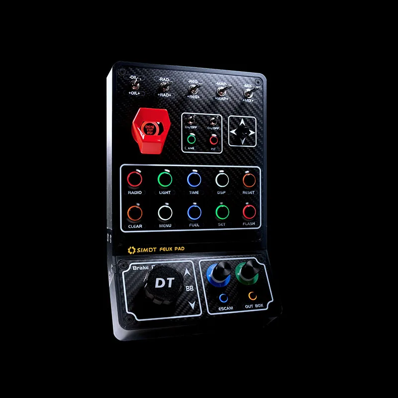 Simulator Race Central Control Box Multifunctional Control Button Box For EURO Truck Simulator Racing Game Custom PC SIMDT