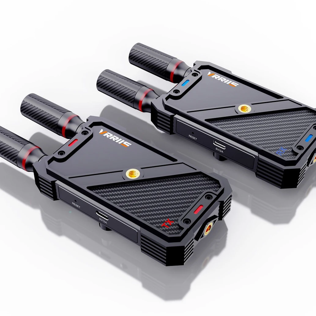 

VRRIIS WL082K 400m Wireless HDMI KVM Extender Video Transmitter and Receiver Support USB Keyboard Mouse Camera Laptop PC To TV