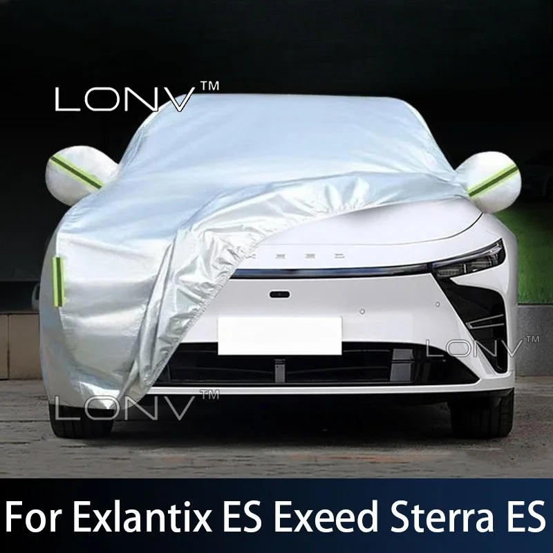 For Exlantix ES Exeed Sterra ES 2026 2027 Full Car Cover Outdoor Sun Anti UV Rain Snow Dust Protection Oxford Cloth Accessories