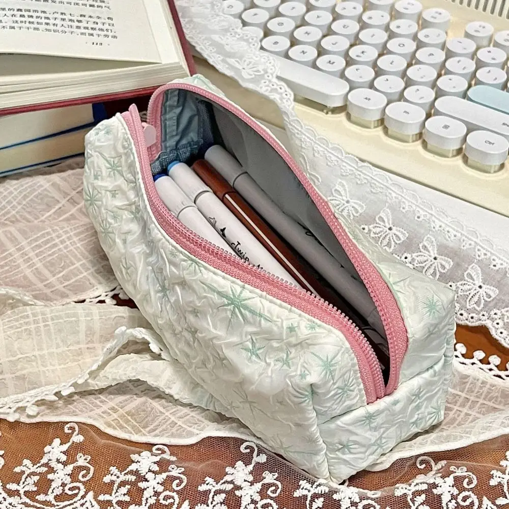 Nuovo simpatico astuccio per penne per studenti astuccio per matite di moda ad alta capacità borsa per la conservazione del dormitorio materiale scolastico per cancelleria per studenti