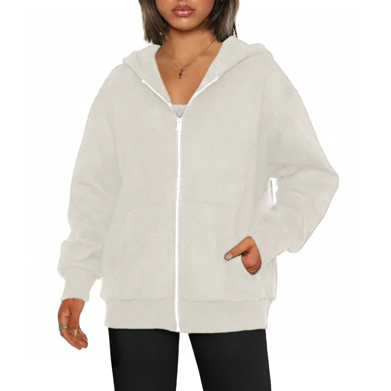 2025 سترة صوفية تهيمنة ملابس نسائية جديدة بأكمام كتف #6