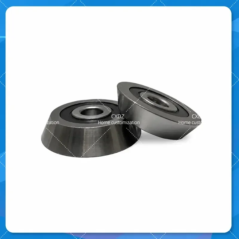 1pcs Bowl Bearing Section Bearing for Iron Plate Pulley Inner Diameter 12mm 17mm Large Head 80mm 73mm 70mm 42mm 40mm