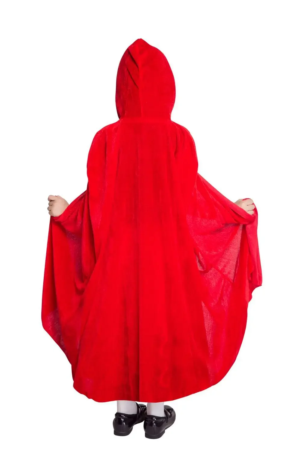 Costume da Cappuccetto Rosso da fiaba per ragazze, Halloween, per bambini, cosplay, vestito da festa con mantello M-XL