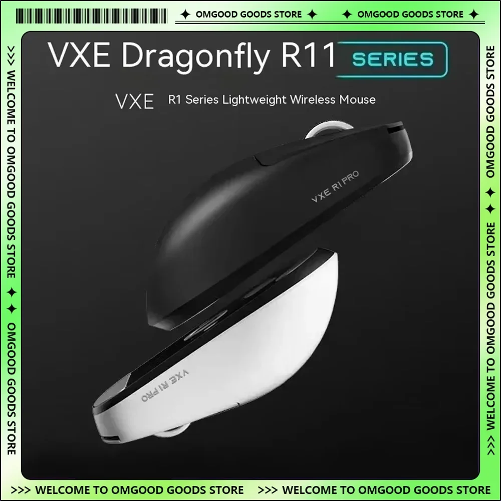 Vgn Vxe Dragonfly R1 Se Pro NearLink 4K Ultra-light Mouse Bluetooth Wireless Paw3395 Gaming Accessories Custom Gift Mouse Gift