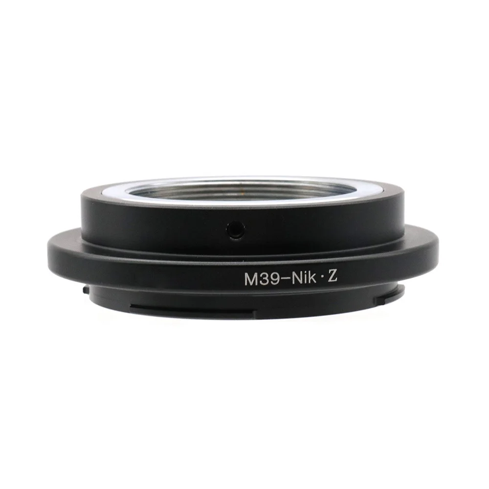 L39 M39 - Nik Z Mount Adapter Ring for Leica L39 (M39x0.977) Lens (not Zenit M39) for Nikon Z Mount Camera Z5, Z6, Z7, ZFC etc.